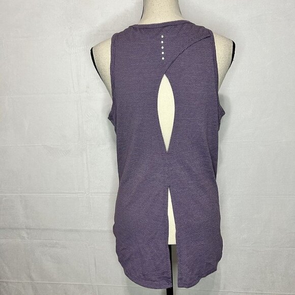 Athletic Works Womens Purple Open Back Tank Stretch Size M (8-10) - Picture 5 of 8